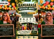 Dukung UMKM Lokal, Koperasi Berau Melangkah Bersama Gelar Banua Rasa Weekend Berkonsep Car Free Day