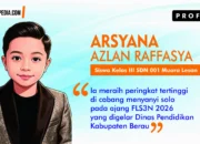 Profil Arsyana Azlan Raffasya, Bakat Suara Emas Dari SDN 001 Muara Lesan Kelay
