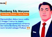 BAMBANG EDY MARYONO, Putra Berau Yang Kini Melangkah Pasti Menuju Gelar Profesor