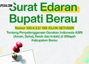Bupati Keluarkan SE Pelaksanaan Gerakan ASRI Di Wilayah Kabupaten Berau