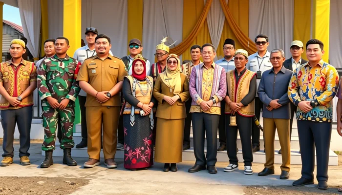 Peringati Hari Jadi Ke-258, Kampung Inaran Jadi Kampung Pertama STBM 5 Pilar Se-Kabupaten Berau