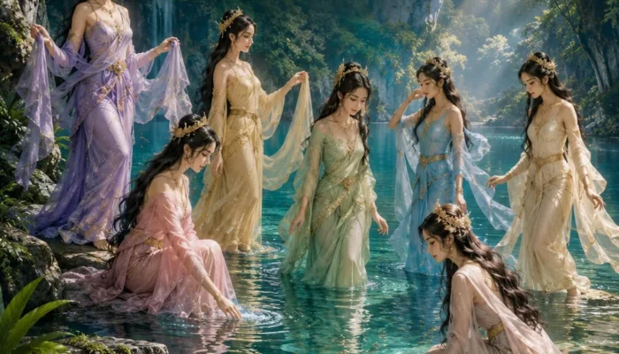 Legenda 7 Bidadari Turun Mandi Ke Labuhan Cermin, Keindahan Alam Warisan Legenda