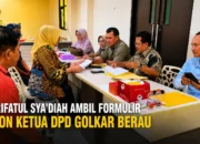 Syarifatul Sya’diah Ambil Formulir Calon Ketua DPD Partai Golkar Berau
