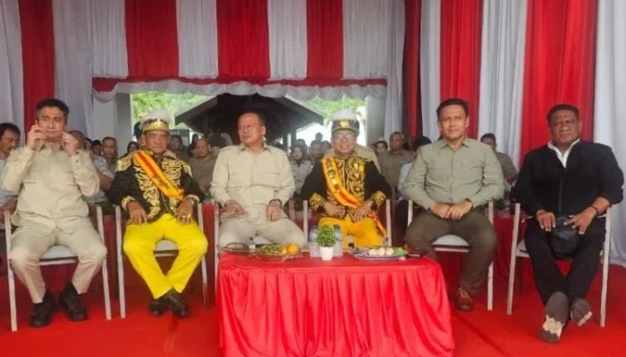 HUT Ke-81 RI Di PT Kertas Nusantara, Sultan Gunung Tabur Dan Sultan Sambaliung Tekankan Pentingnya Menjaga Adat Dan Alam