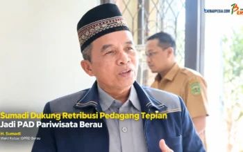 Sumadi Dukung Retribusi Pedagang Tepian Jadi PAD Pariwisata Berau