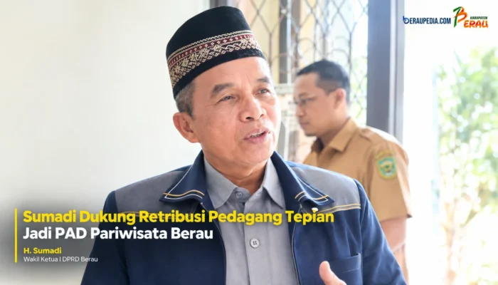 Sumadi Dukung Retribusi Pedagang Tepian Jadi PAD Pariwisata Berau