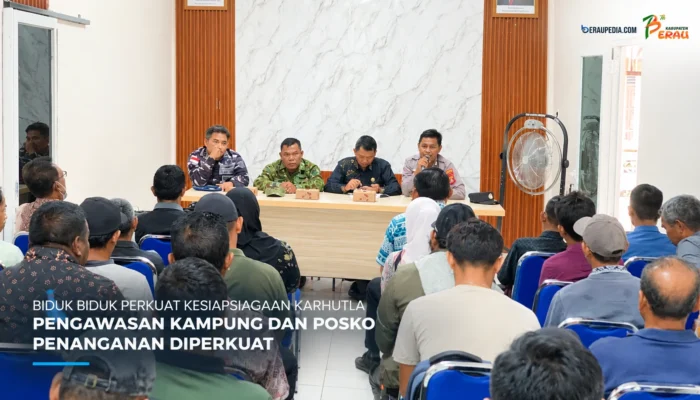 Biduk-Biduk Perketat Pengawasan Dan Siagakan Posko Karhutla Setiap Kampung