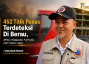 452 Titik Panas Terdeteksi Di Berau, BPBD Waspadai Karhutla Dan Kabut Asap