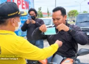 Kesultanan Gunung Tabur Bagikan Masker Tahap II, Peduli Kesehatan Warga Di Tengah Kabut Asap